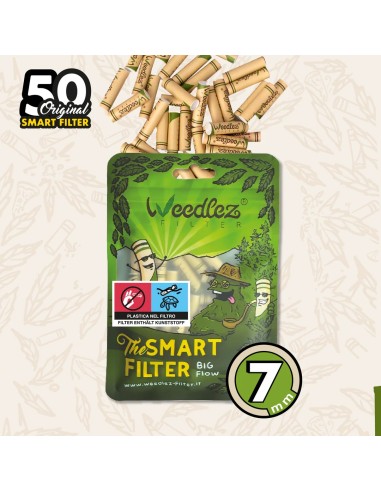 01productphotobigflow7mm50weedlezsmartfilterfiltriacarboniattivioriginalsmartfilter-02 - Hemporium
