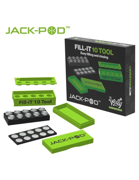 [7213] Fill-iT 10 Tool - Incl. 10 Jack-Pods - Hemporium