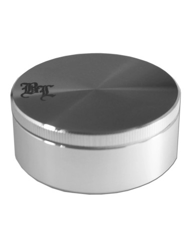 black-leaf-grinder-zahnlos-zweiteilig-silber-4302304-39 - Hemporium