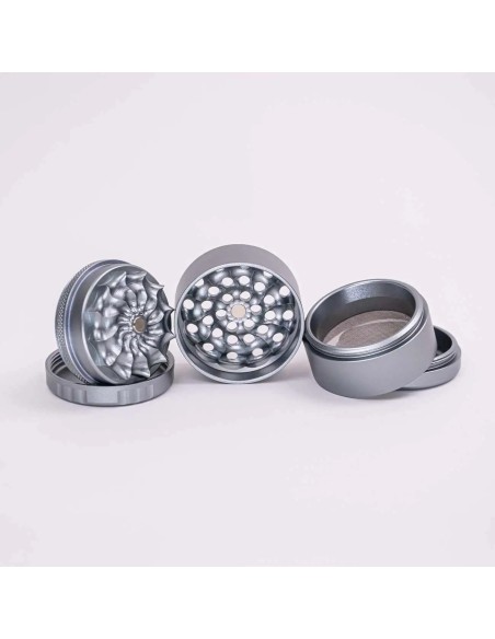 Grinder Senza Denti Black Leaf 5 Parti Ø 50mm CNC