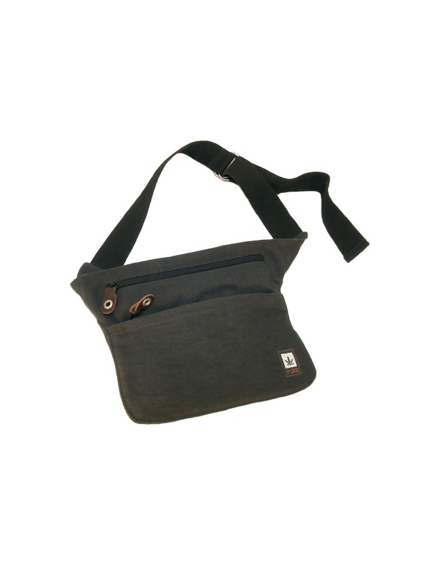 Marsupio canapa Pure Bags 23x20 - Accessorio eco Hemporium – Hemporium