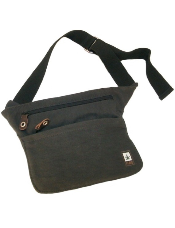 Marsupio canapa Pure Bags 23x20 - Accessorio eco Hemporium – Hemporium