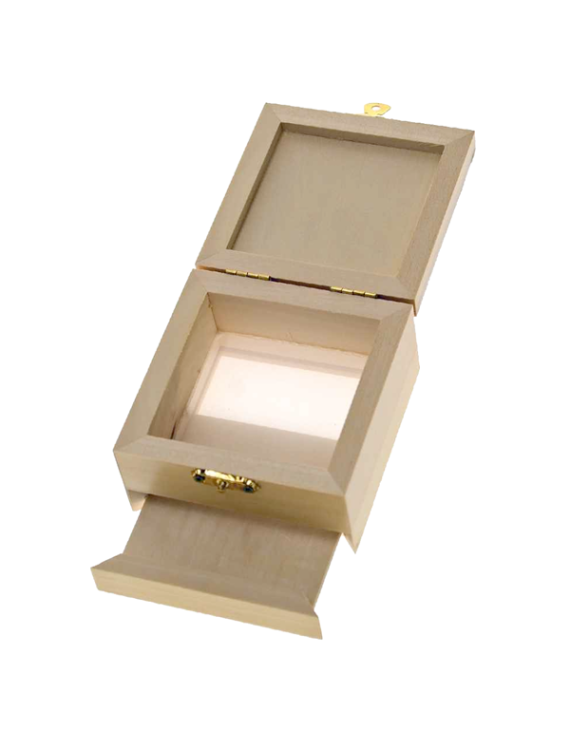 Scatola in Legno con Setaccio