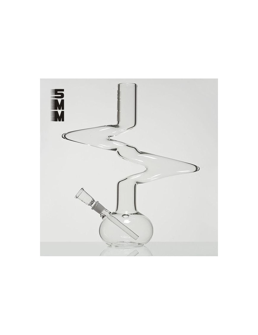 Bong Vetro Zig Zag 5mm - 40 cm – Hemporium
