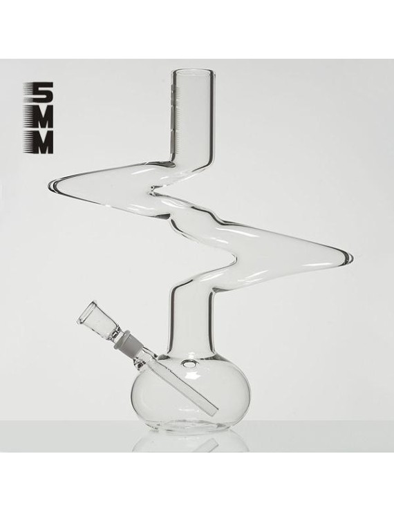 Bong Vetro Zig Zag 5mm - 40 cm – Hemporium
