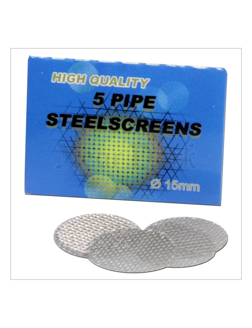Retine in Acciaio ø 15 mm per Bong Box 100 pz
