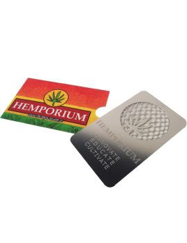 Grinder Card Hemporium Custom