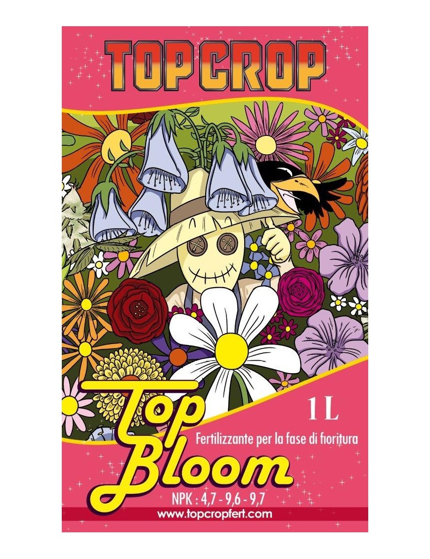 Fertilizzante fioritura Top Bloom 5L NPK - Top Crop – Hemporium