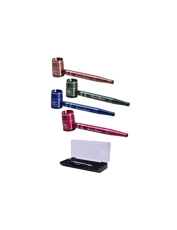 Pipa Screen Queen little sister red Metallo – Hemporium