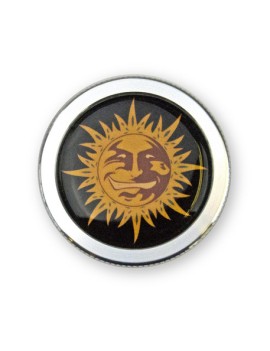 49mm 4 parti Grinder Pollinator Leaf