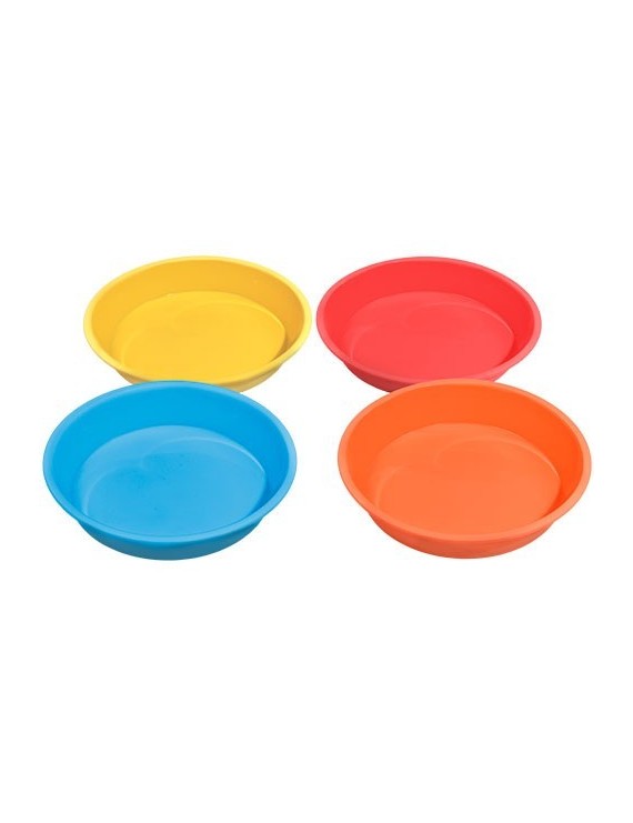 Piatto in Silicone Colorato