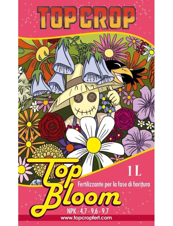 Fertilizzante Fioritura Top Crop Top Bloom 1L NPK