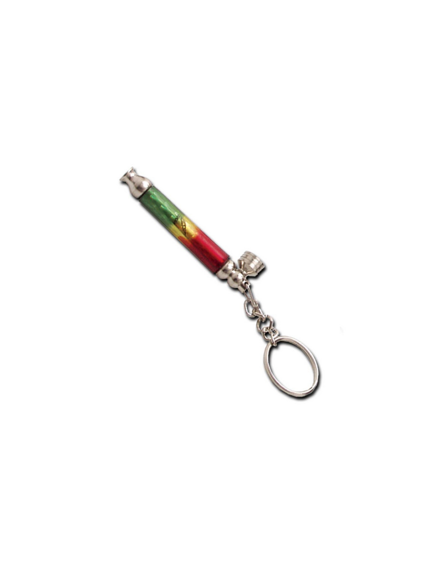 Pipa Mini Rasta con Portachiavi Metallo