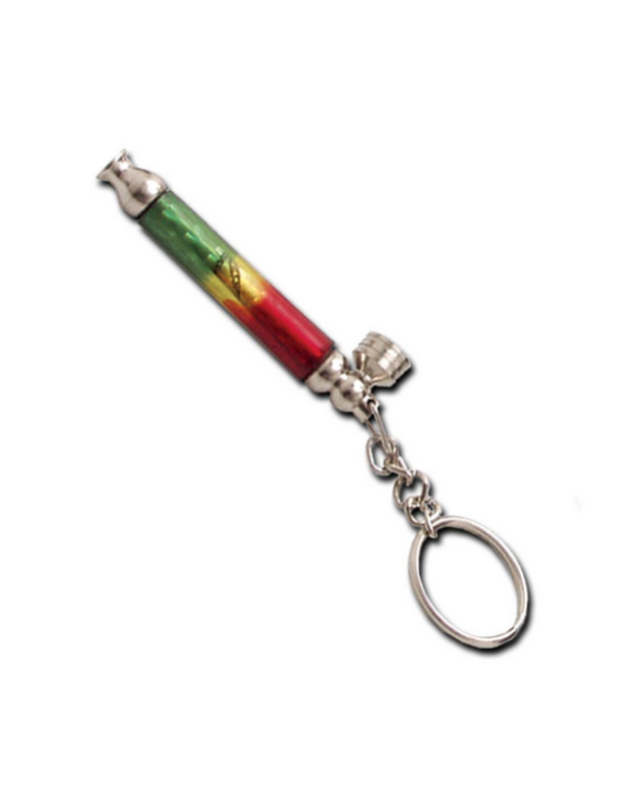 Pipa Mini Rasta con Portachiavi Metallo