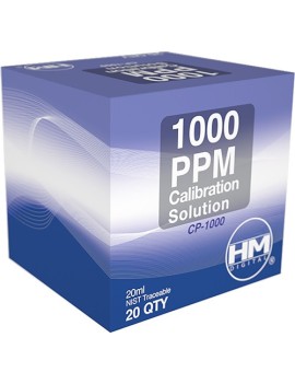 Kit Soluzioni di Taratura EC CP 1000 20 Buste - 20 ml HM Digital