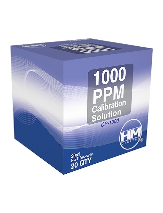 Kit Soluzioni di Taratura EC CP 1000 20 Buste - 20 ml HM Digital