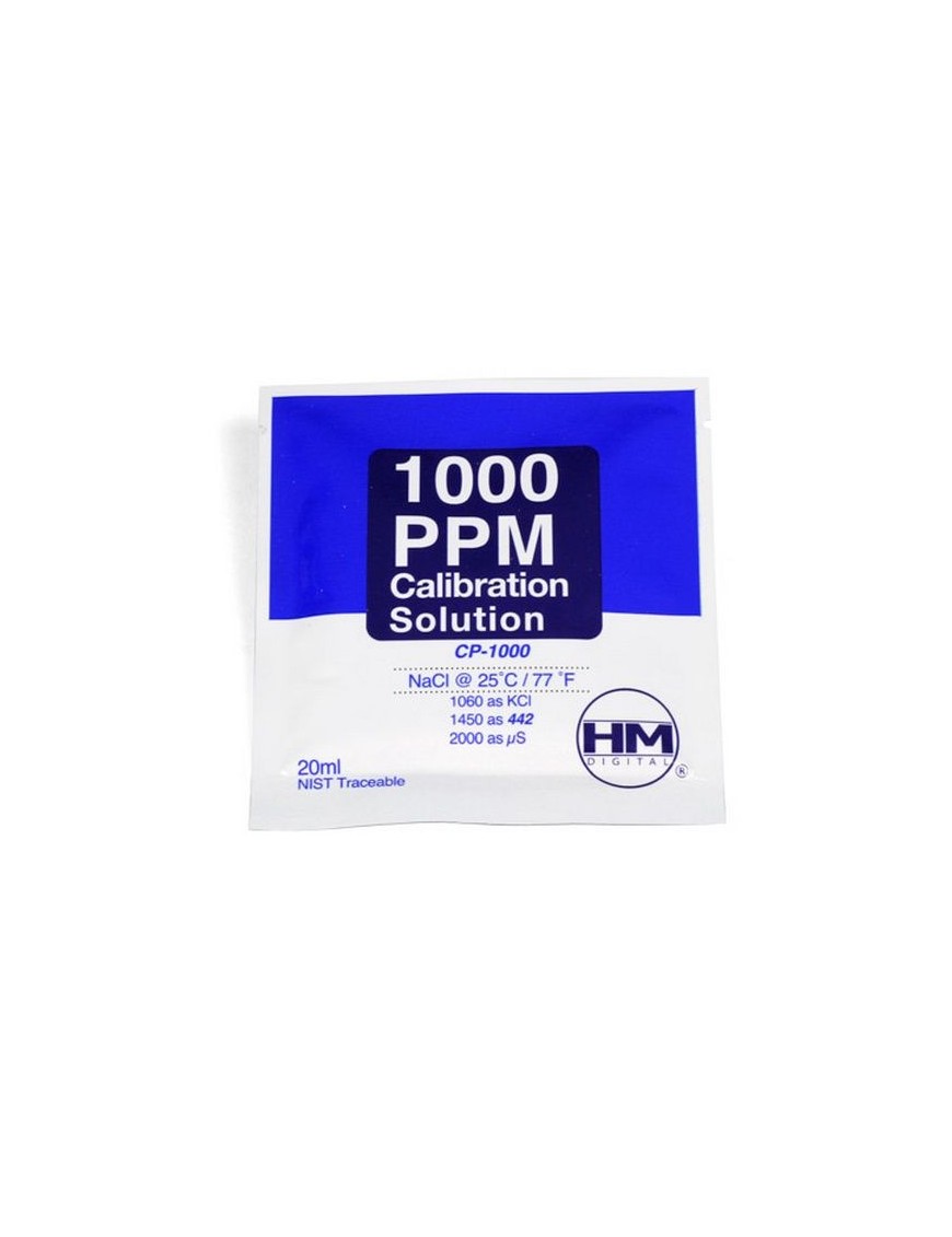 Soluzione di Taratura EC CP 1000 20 ml HM Digital