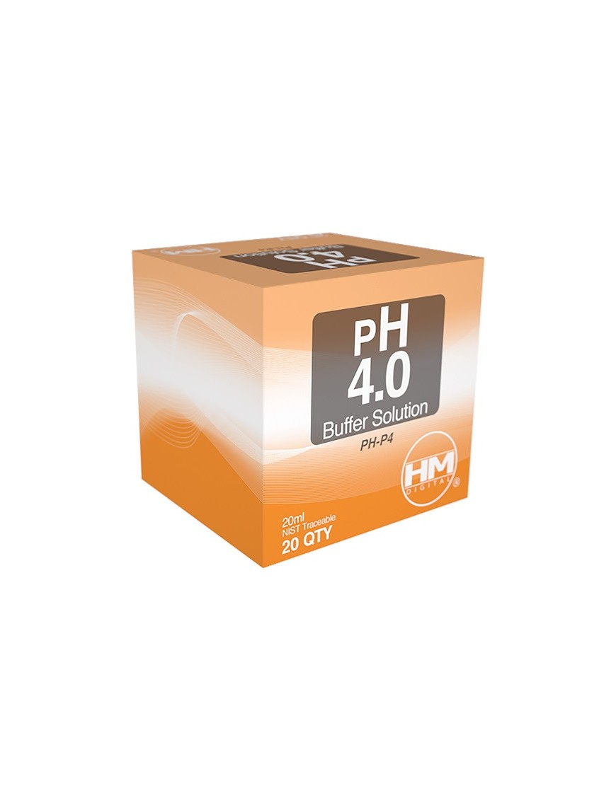 Kit Soluzioni di Taratura Ph4 20 Buste - 20 ml HM Digital