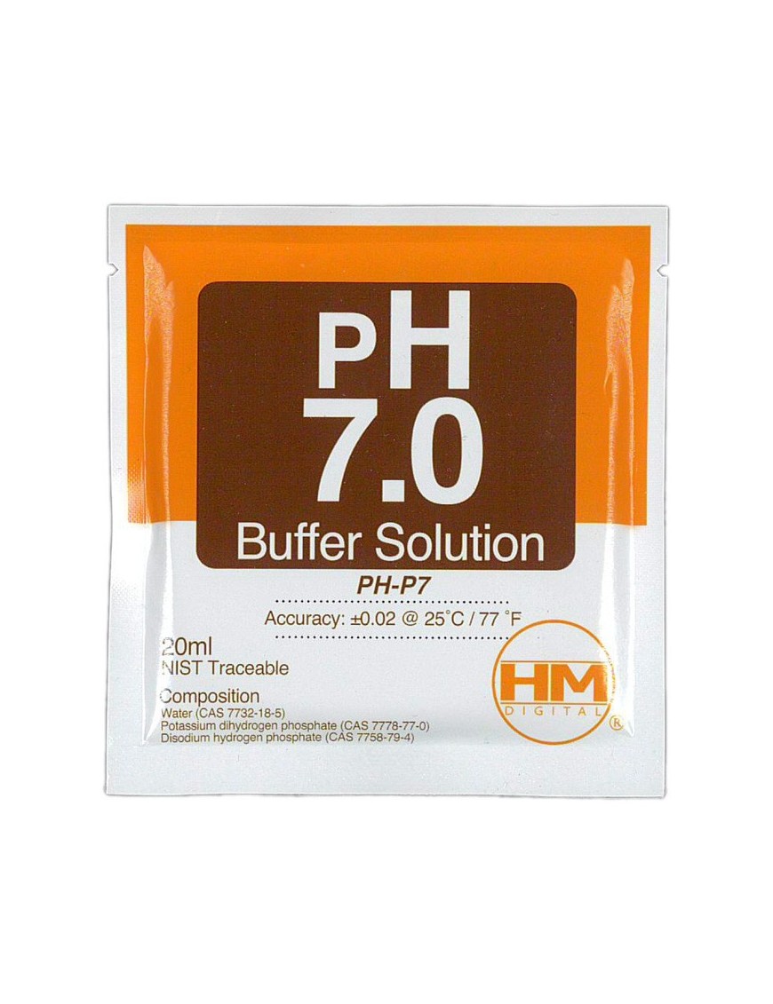 Soluzioni Taratura pH 7 HM Digital - Kit 20x20ml – Hemporium
