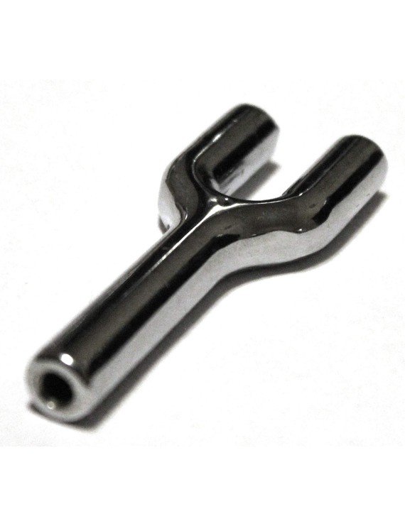Sniff Tube Metallo Double Barrel 7cm - Accessori Hemporium – Hemporium