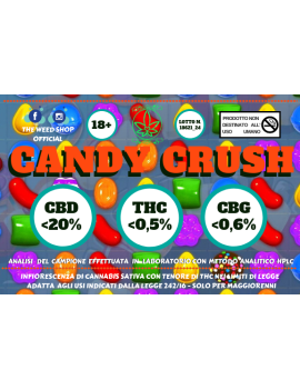 Candy Crush - Fiori di Canapa 1g