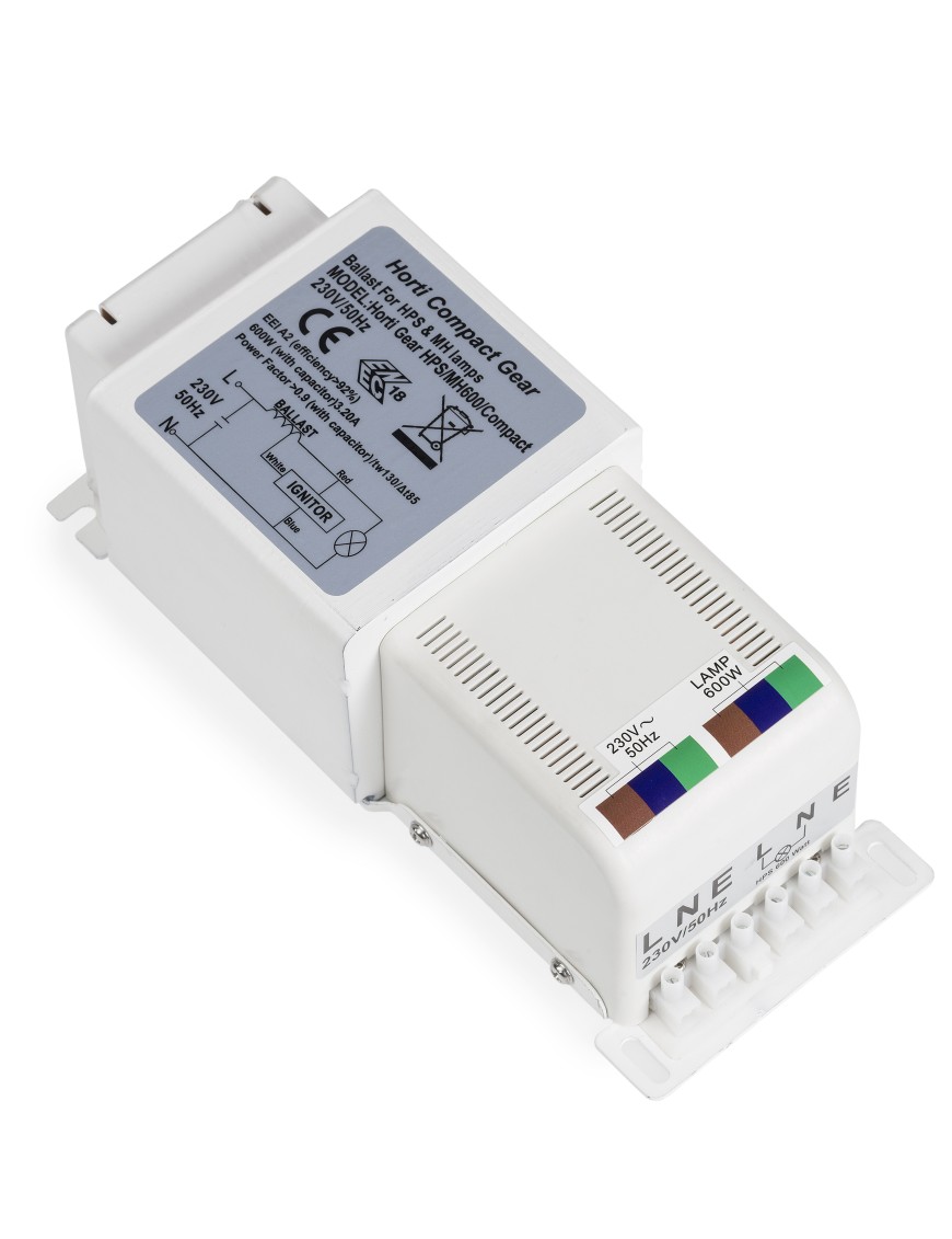 Ballast 250W HPS MH Horti Compact Gear - Hemporium – Hemporium