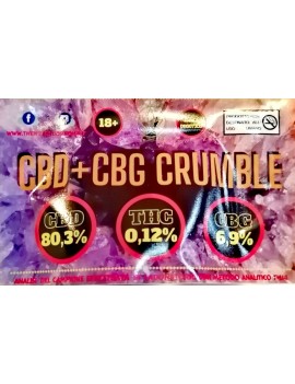 Crumble CBD+CBD - The Weed Shop 1g