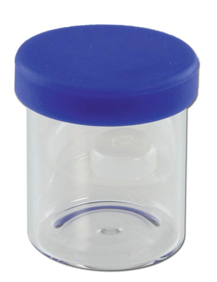 Barattolino in Vetro con tappo in Silicone 