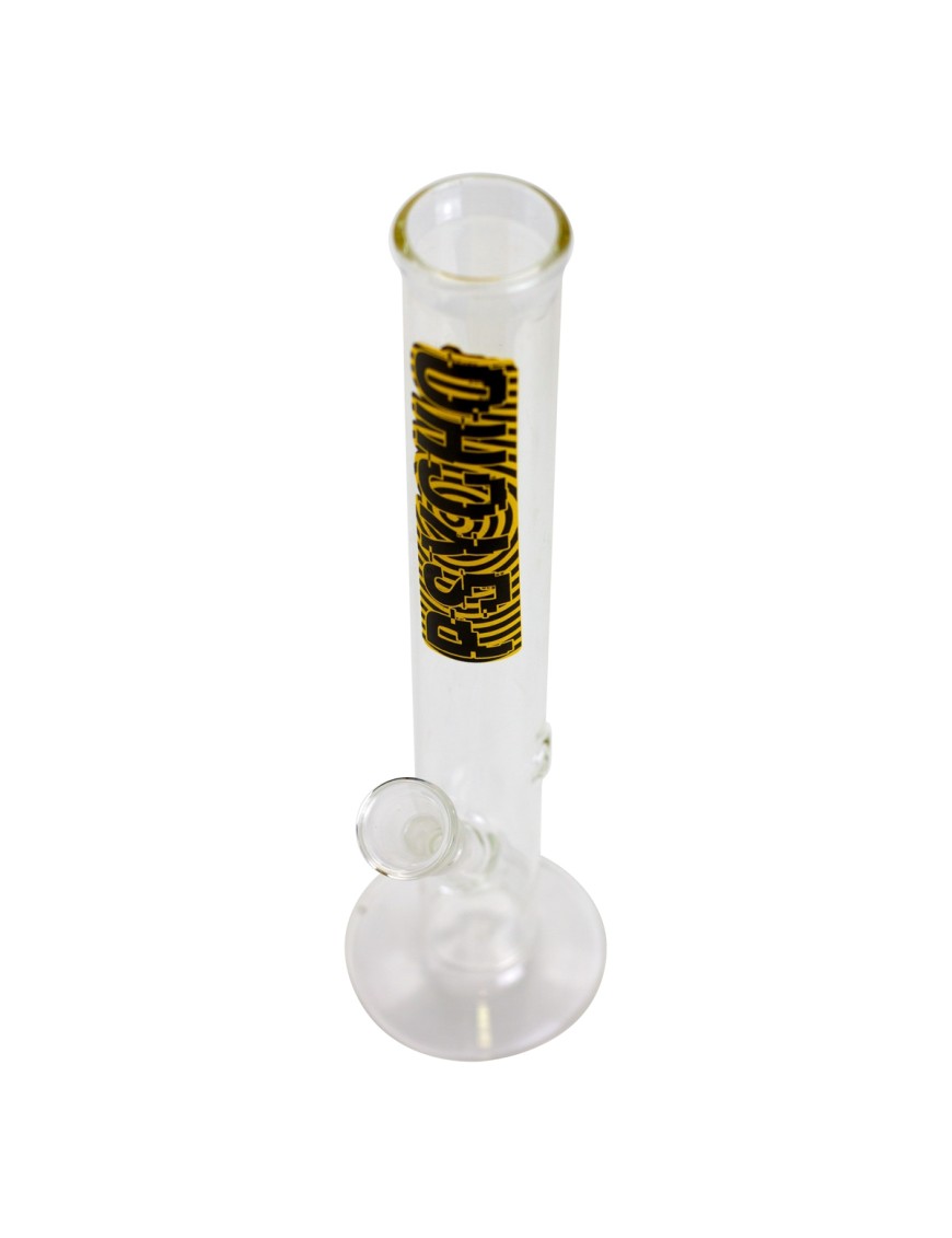 Bong Vetro Psycho 32cm Collo Dritto | Hemporium