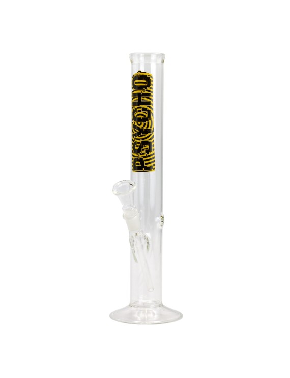 Bong Vetro Psycho 32cm Collo Dritto | Hemporium