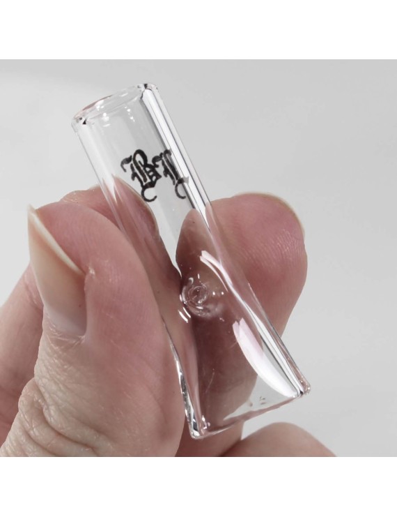 Filtro Vetro Borosilicato 9mm Black Leaf - Hemporium