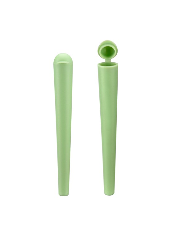Cono Porta Sigarette 12 cm Verde - Contenitore Rigido
