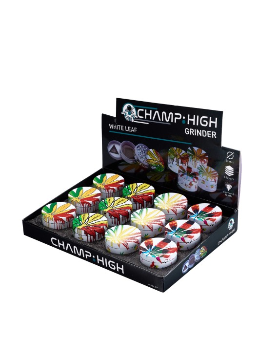 Grinder Pollinator Rasta 49mm - 4 Parti Metallo