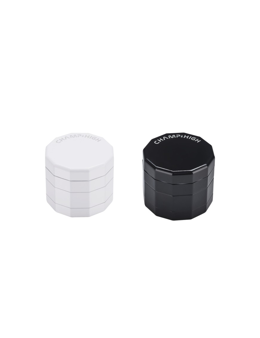 Grinder Dodecagono Nero 50mm Pollinator | Hemporium