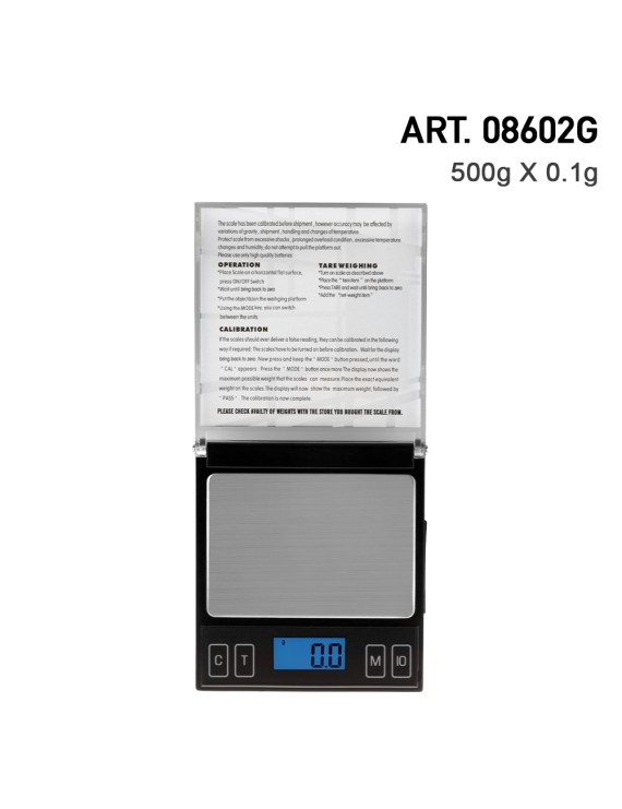 Bilancia Precisione Kansas 0.1g 500g - Display LED