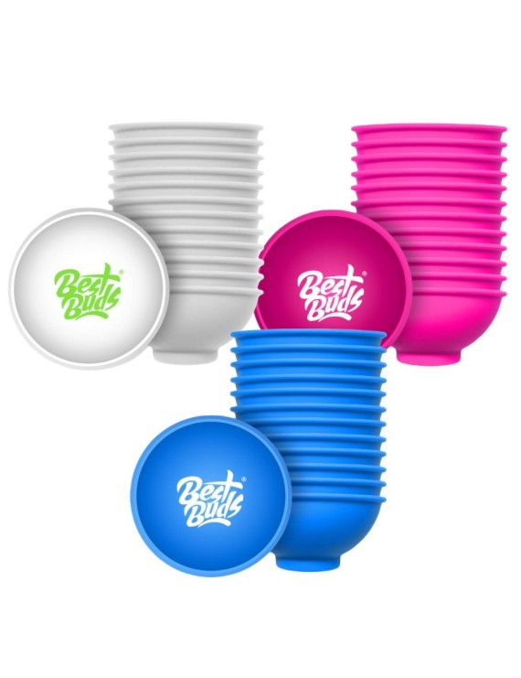 Mistiera Silicone Antiaderente Bianca Rosa - Hemporium