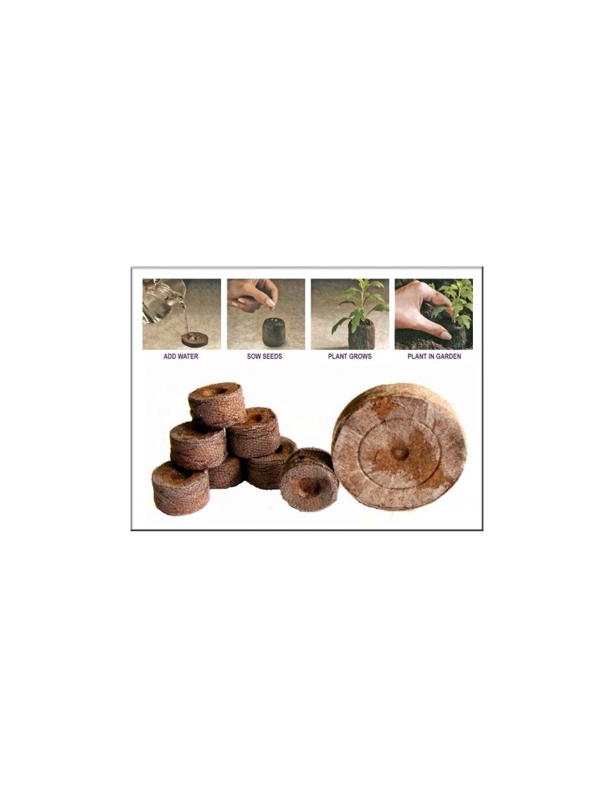 Dischetti Jiffy Torba Germinazione 41mm - 10pz | Hemporium – Hemporium