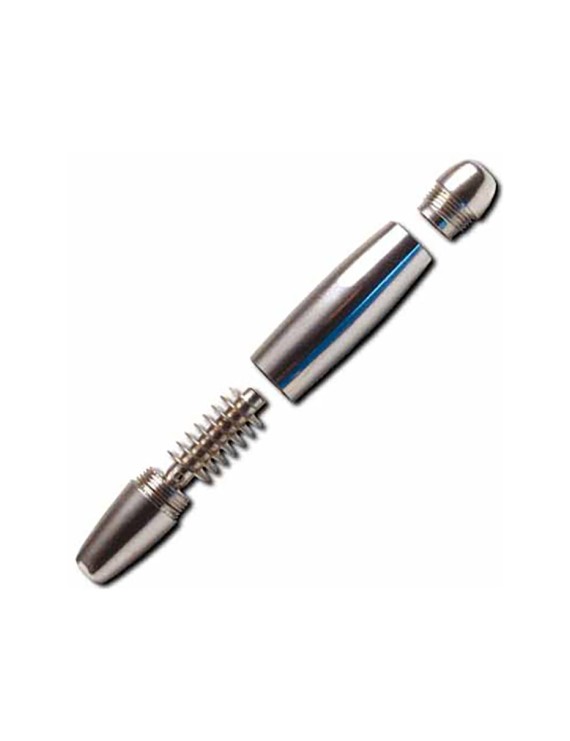 Pipa Metallo Spirale 9cm - Raffreddamento Fumo