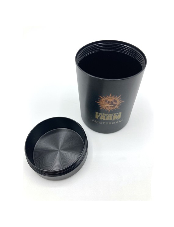 BARATTOLO IN METALLO NERO BARNEY'S FARM