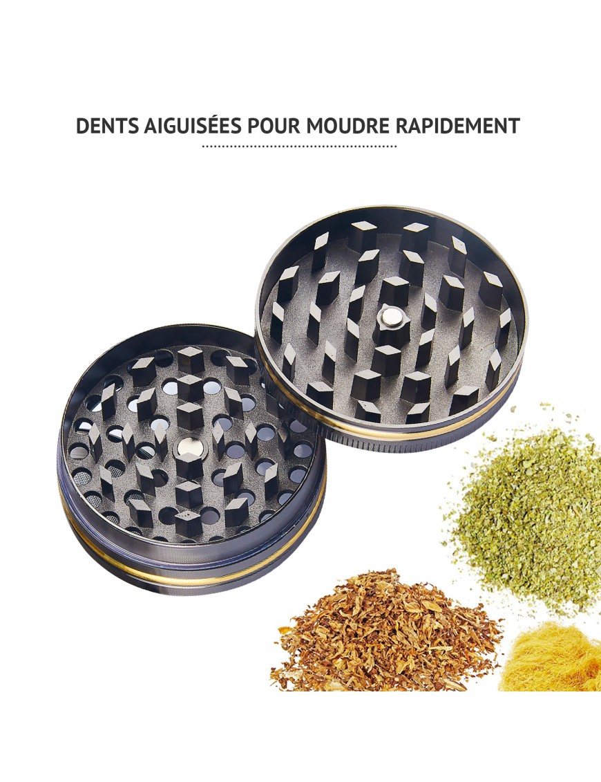 Grinder Teschio Bling Pollinator 4 Parti - Hemporium