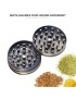 Grinder Teschio Bling – Metallo 50 mm, 4 Parti Pollinator