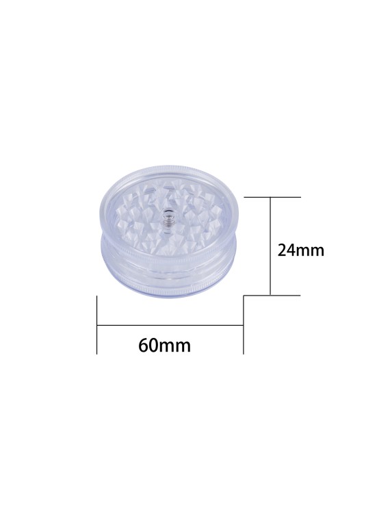 Grinder Plastica Economico con Porta Oggetti - Il Miglior Rapporto Qualità-Prezzo