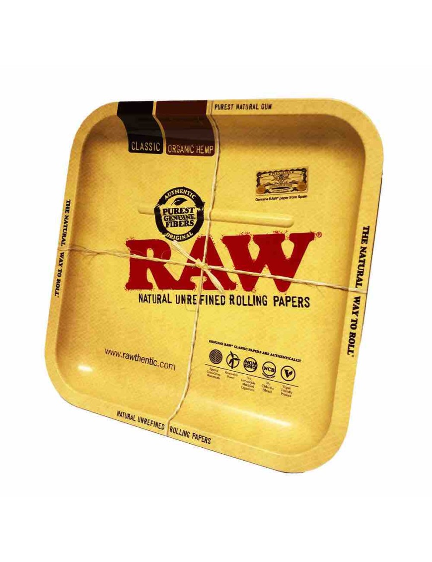 Vassoio RAW Metallo Quadrato 23x23 cm | Hemporium – Hemporium