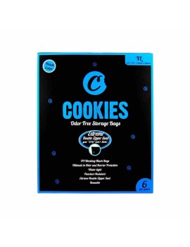 Busta a Chiusura Ziplock Antiodore XL Cookies