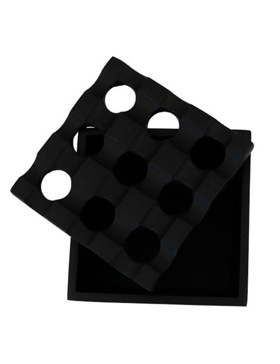 Posacenere RAW VanASH Metallo Nero | Design Innovativo