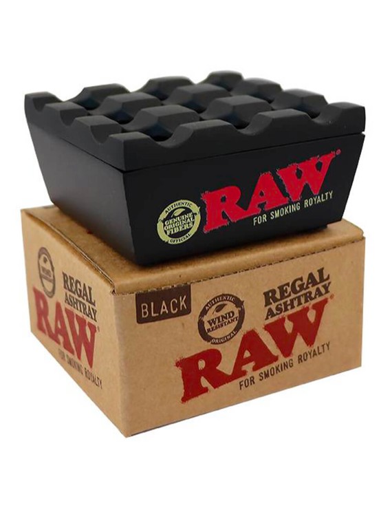 Posacenere RAW VanASH Metallo Nero | Design Innovativo