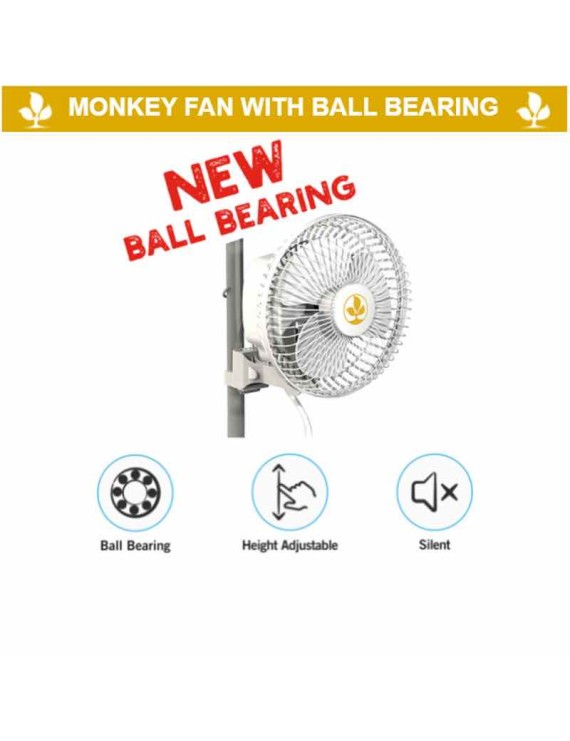 Ventilatore Clip Growbox Monkey Fan 20W - Secret Jardin – Hemporium