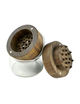 Grinder Ryot con Contenitore in Vetro