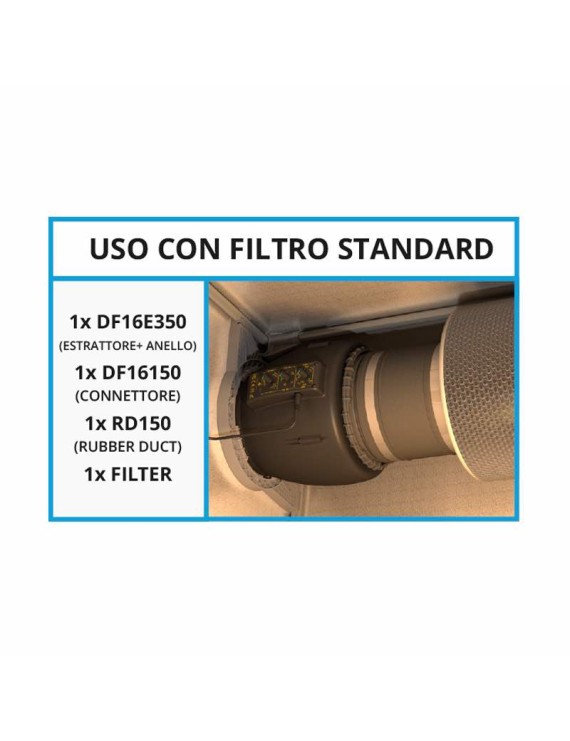 SECRET JARDIN - ESTRATTORE | DF16E350 | 150/250/350m3/h