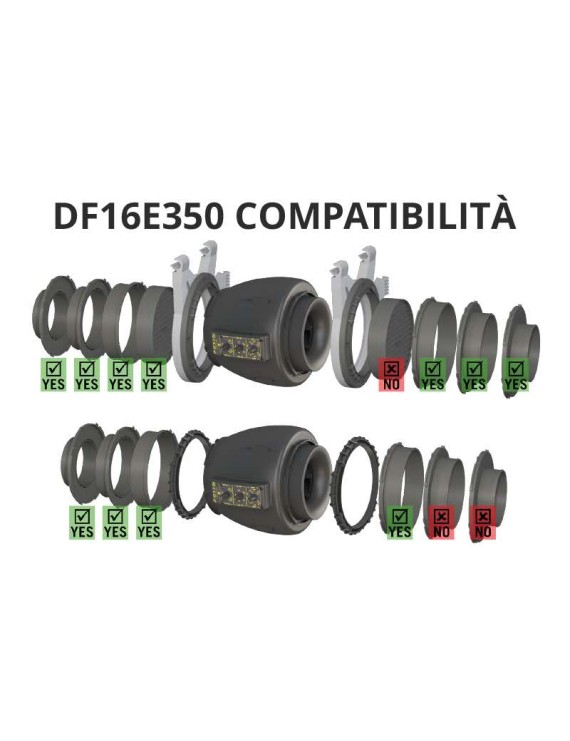 SECRET JARDIN - ESTRATTORE | DF16E350 | 150/250/350m3/h